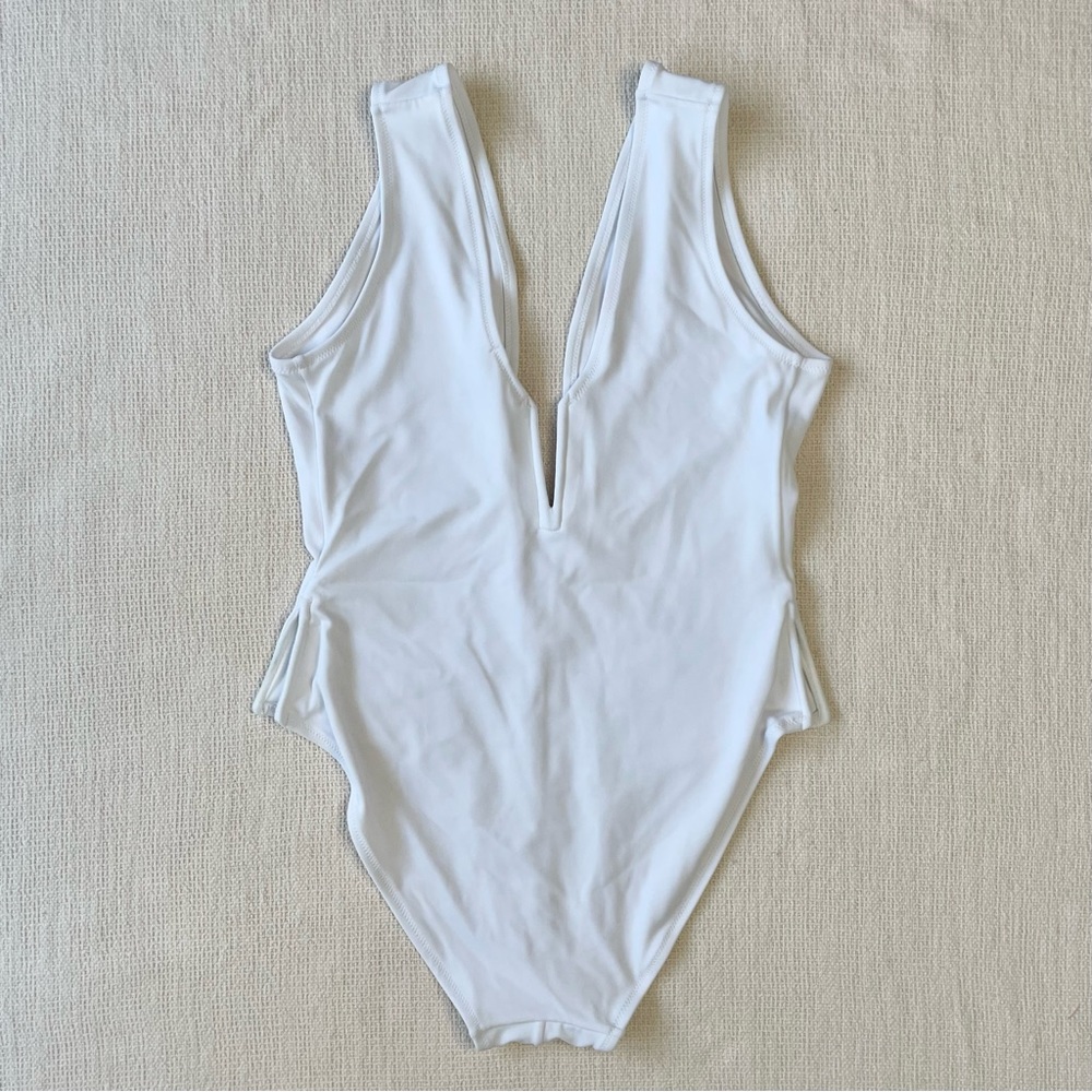 Oye Swimwear Valentina One Piece, White, Large